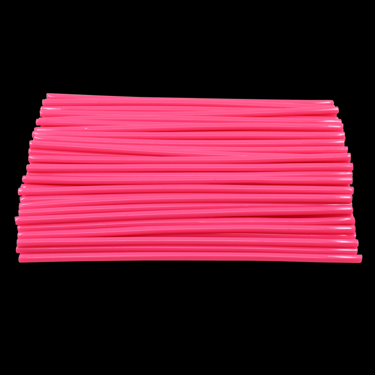 Pink 72Pcs Universal Wheel Spoke Rims Skins Cover Motocross Dirt Bike Cafe Racer