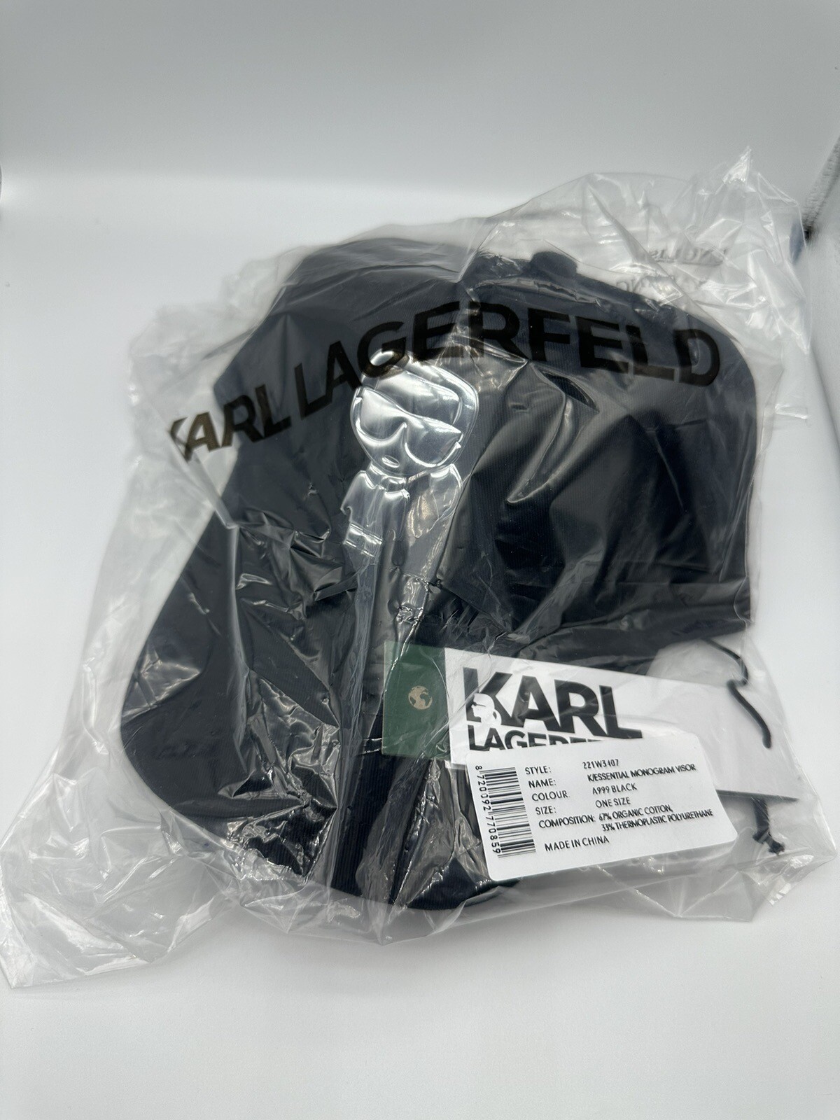Karl Lagerfeld Baseball Cap One Size Unisex hat