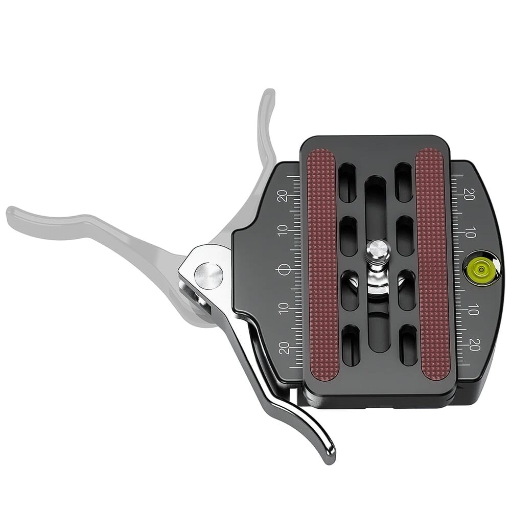 Leofoto Lever Release Clamp with QR Plate (LR-60)