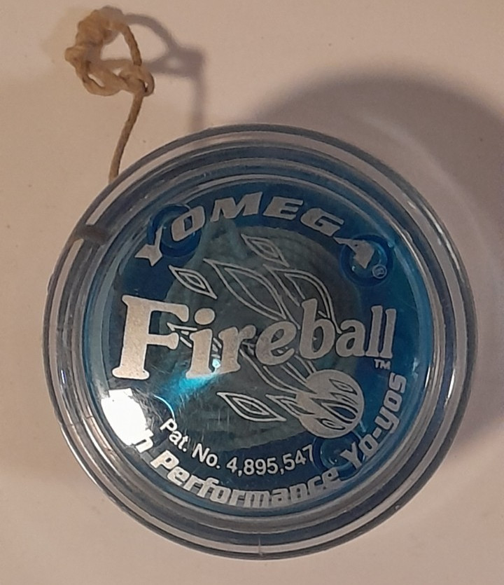 Yomega Fireball High Performance Yoyo Clear/Blue