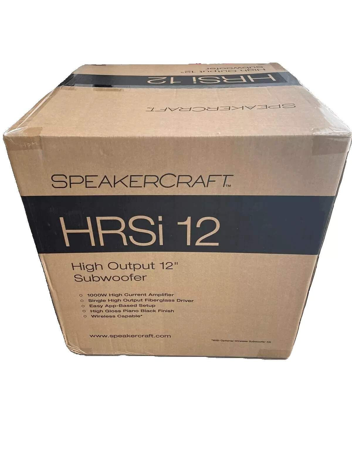 Speakercraft HRSi 12 Subwoofer 1000 Watts – Multi voltage MSRSP $1800 SPECIAL!!!