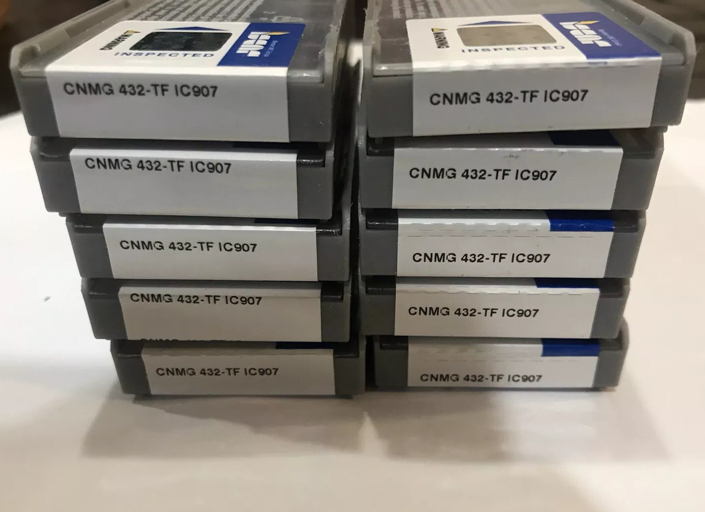 CNMG120408-TF IC907 CNMG432-TF IC907 CNC Carbide Inserts for steel New!!!