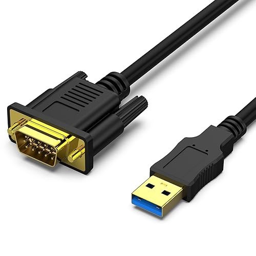 BENFEI USB 3.0 to VGA Cable Male to Male Cable B08N6LGKPL 6' Windows 8/10/11