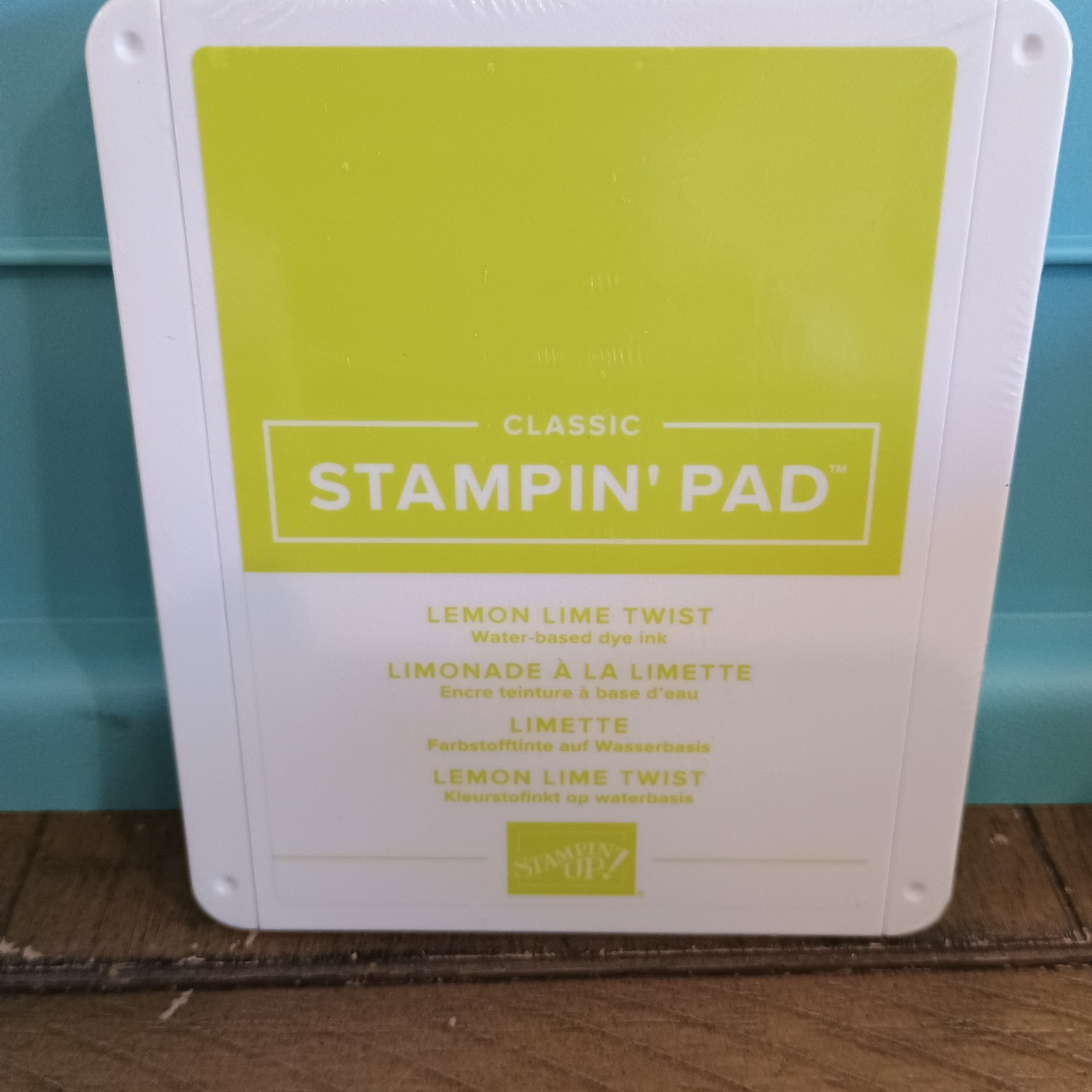 Stampin' Up Lemon Lime Twist Classic Ink Pad Stampin' Pad Retired New