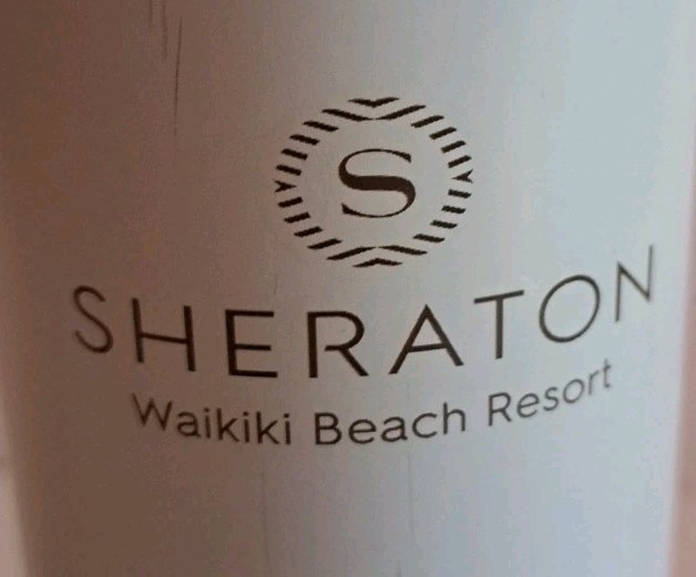 Sheraton Waikīkī Beach Resort Insulated Turtle Aloha Water Bottle Souvenir