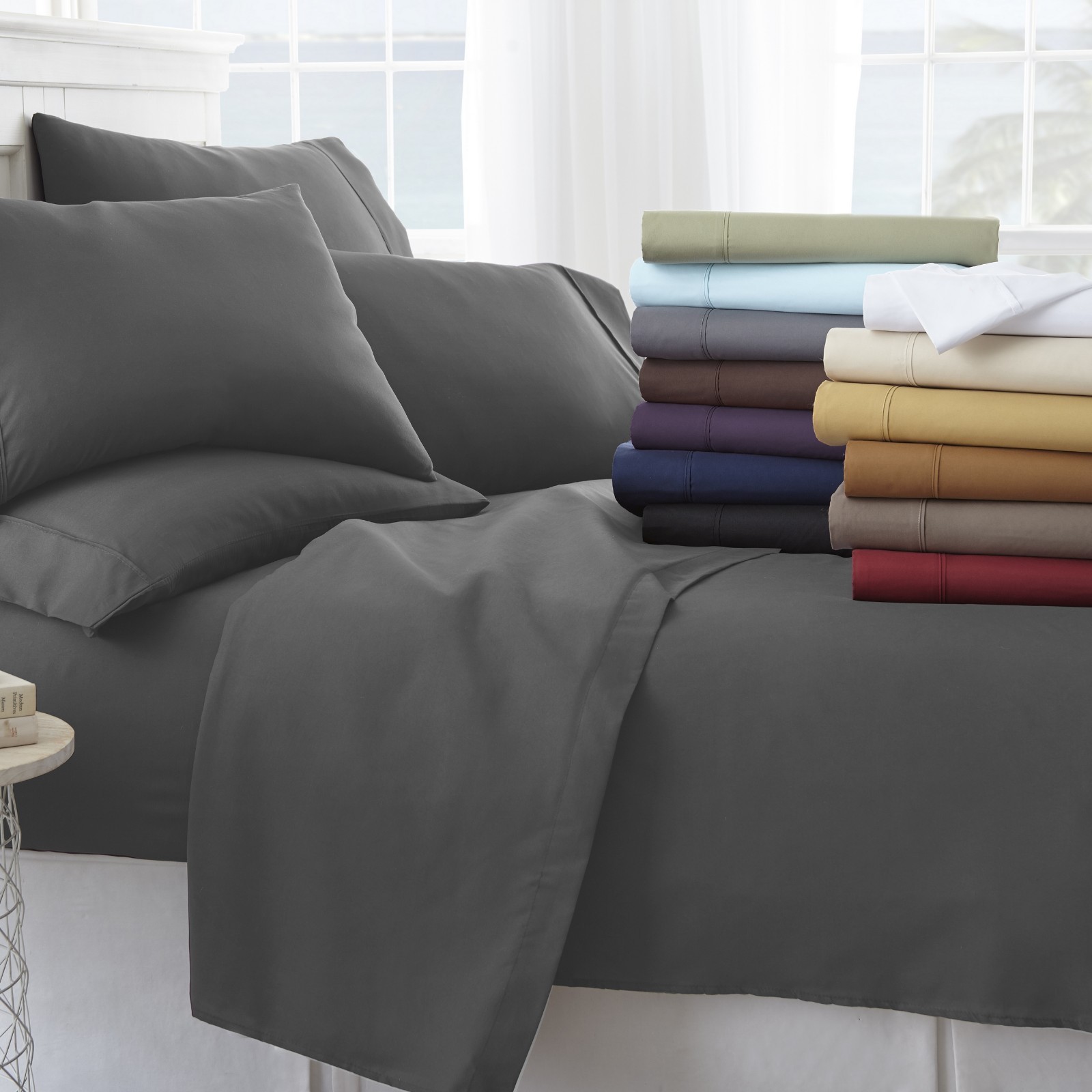 So Soft Collection By Kaycie Gray Breathable 6PC Sheets Set