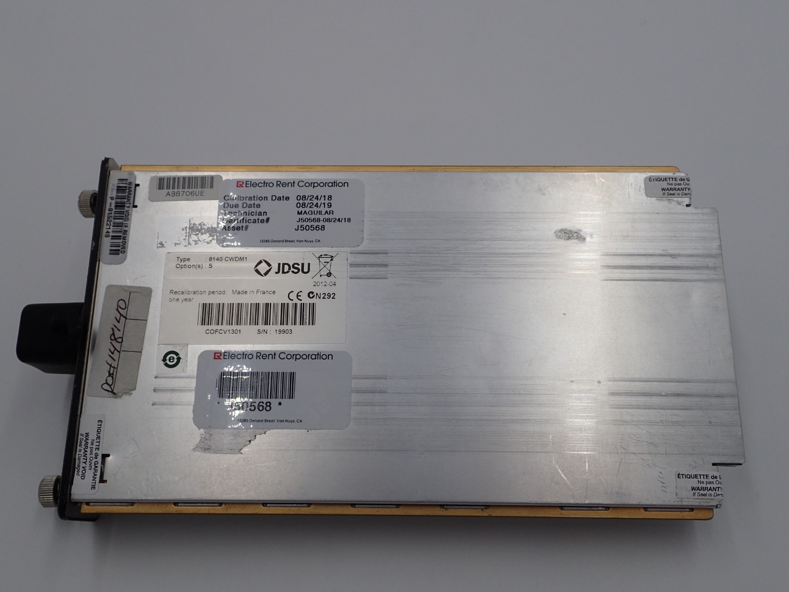 JDSU/VIAVI CDWDM1E Module 1551/1571/1591/1611nm