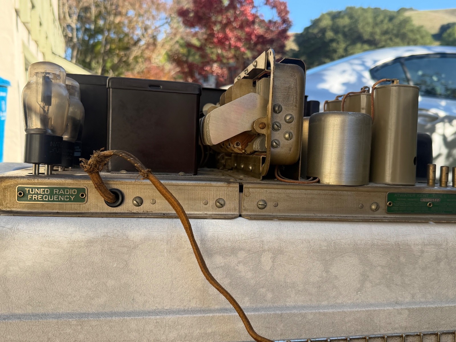 vintage ATWATER KENT "L" CHASSIS / Model 30 - NOT tested