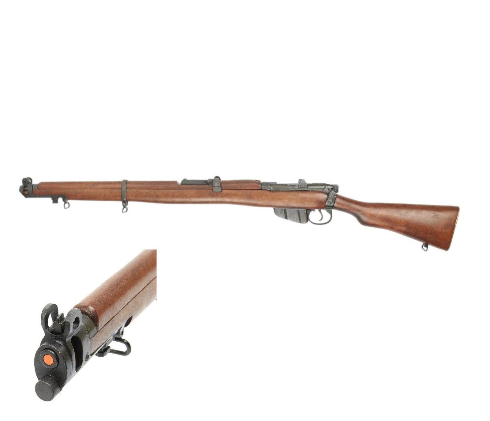 Denix SMLE MKIII UK 1907 Enfield Non-Firing Rifle Replica, Actual Size