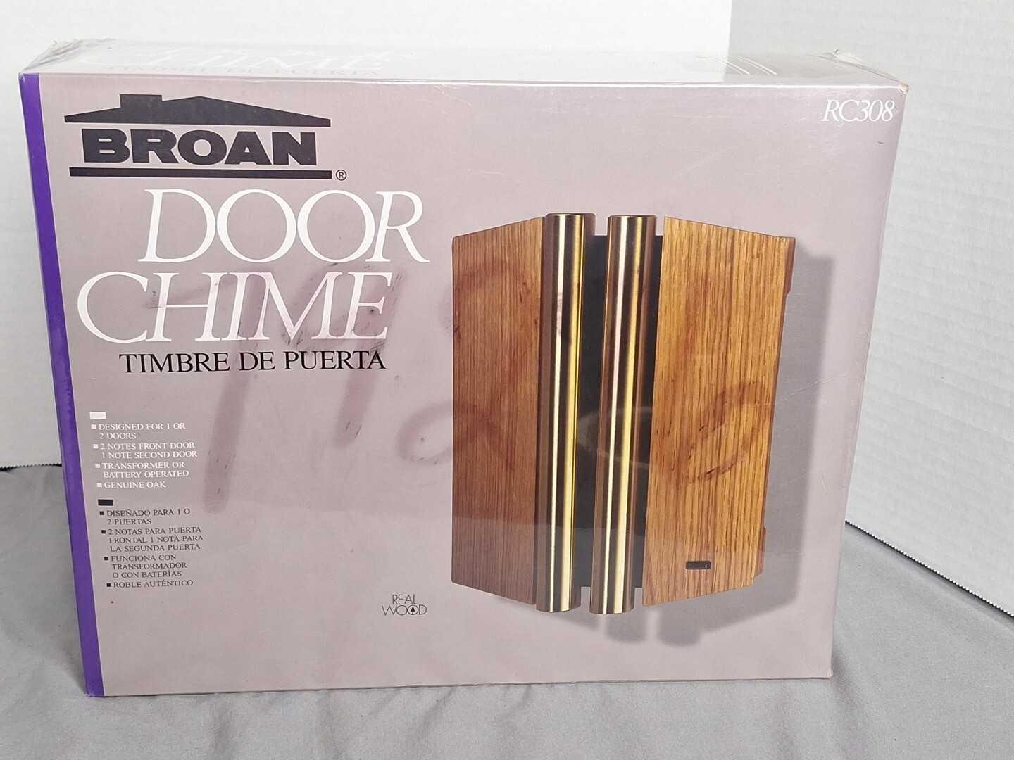 Broan Door Chime RC308 1 Or 2 Door Genuine Oak
