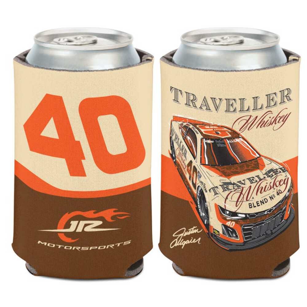 Justin Allgaier Traveller Whiskey Can Cooler 12 oz.