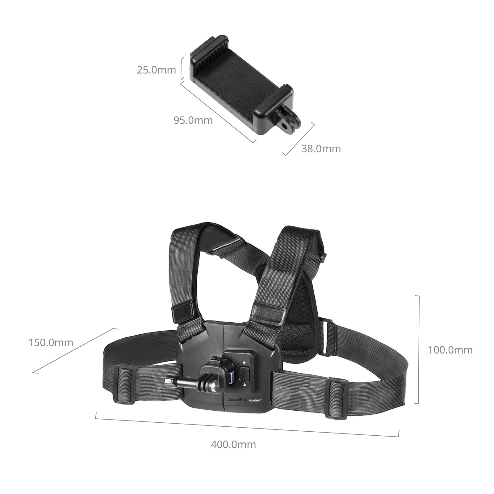 SmallRig Quick Release Chest Strap Mount for Phones 6308