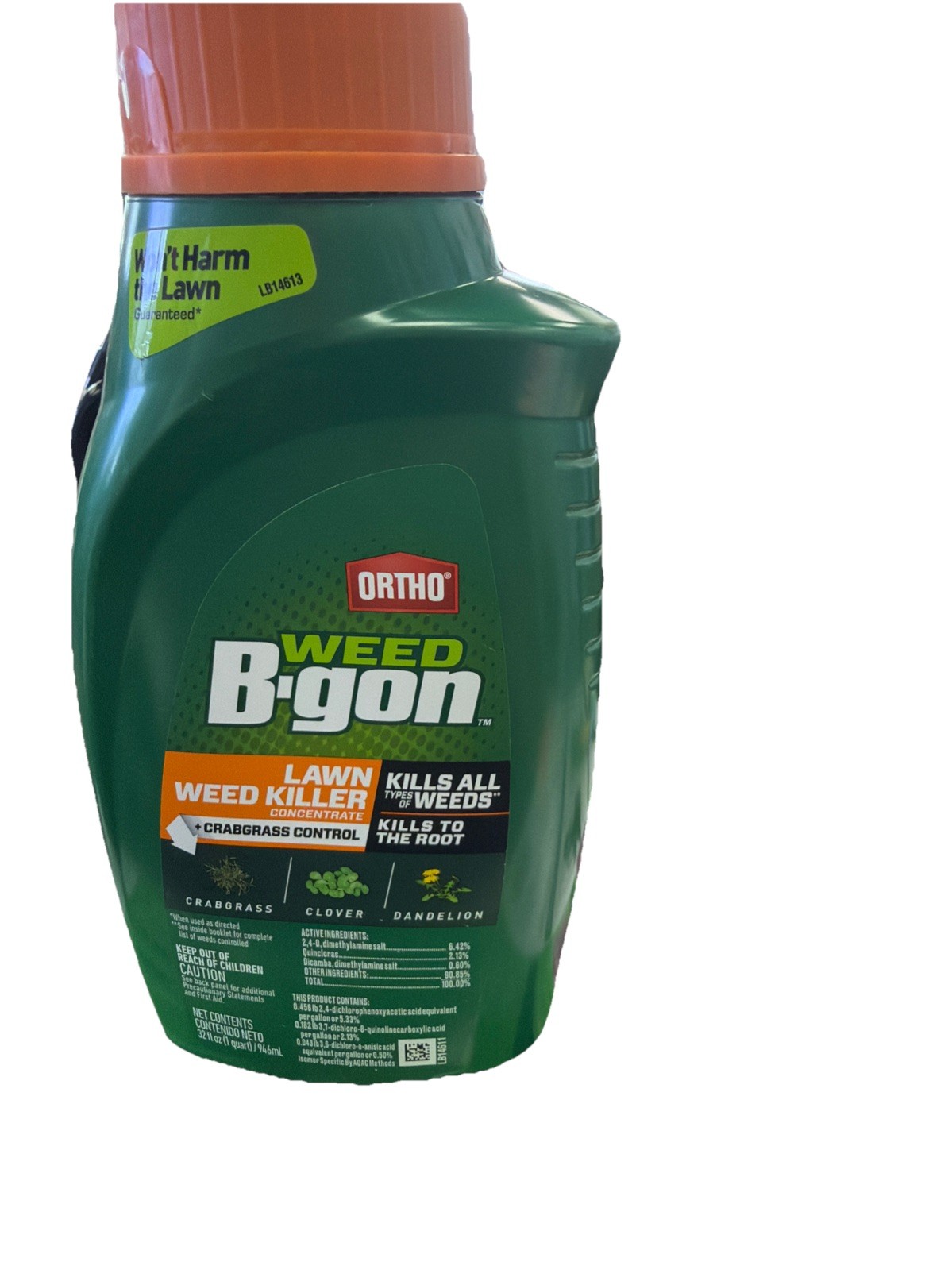 Weed B-Gon Lawn & Weed Killer 32 Fl Oz 1 Quart