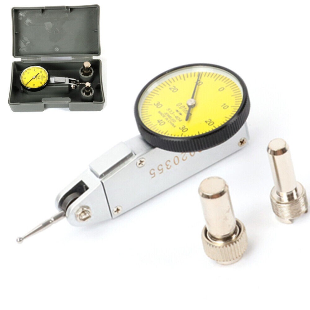 0-0.8mm Precision Waterproof Dial Test Lever Indicator Gauge Scale Meter Tool C#