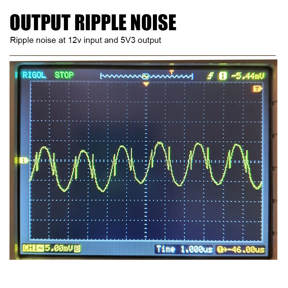 DC-DC Step-Down Power Supply Module DC9V/12V to 5V 3A High Efficiency Buck