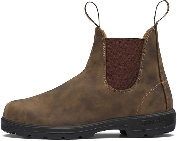 Blundstone Men's 585 Classic Chelsea Boots Rustic Brown