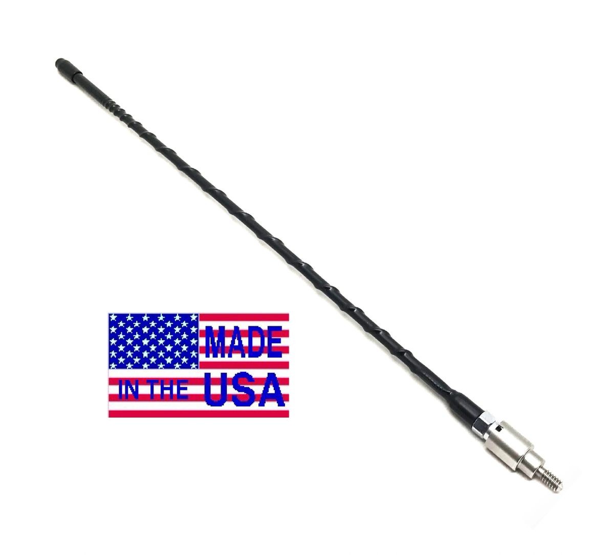 Jeep TJ/LJ/YJ High Performance 16" AM/FM Antenna fits 1997-2006 Made in USA