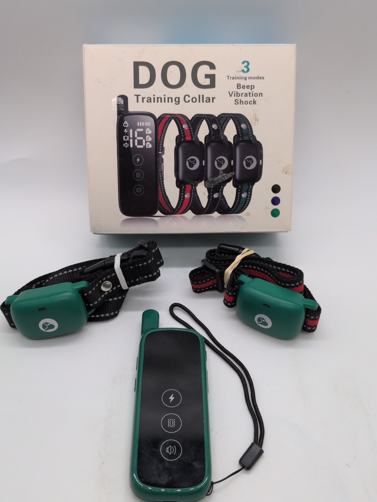 2 Heaflex Dog Training Collars - Three Training Modes