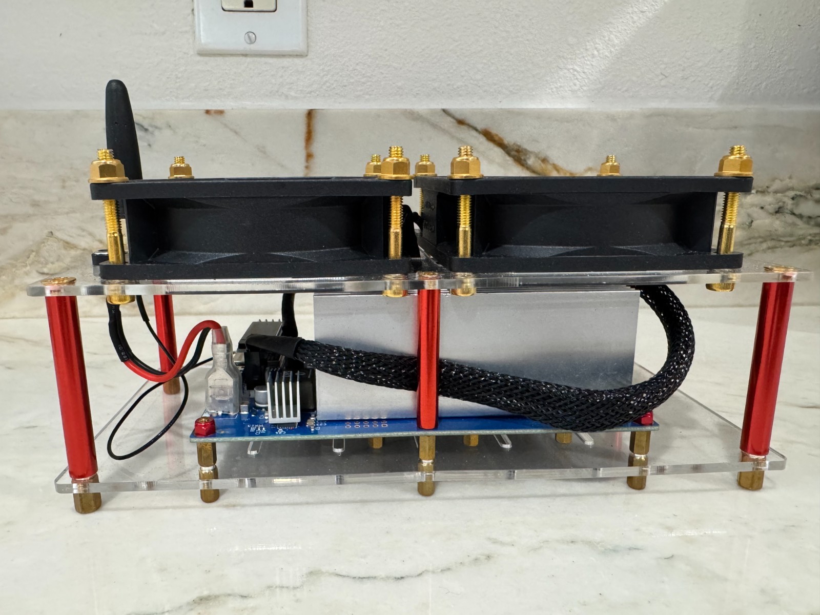 TCH Bitaxe Supra Hex 4.2TH Bitcoin Solo Lottery Miner Tested Working