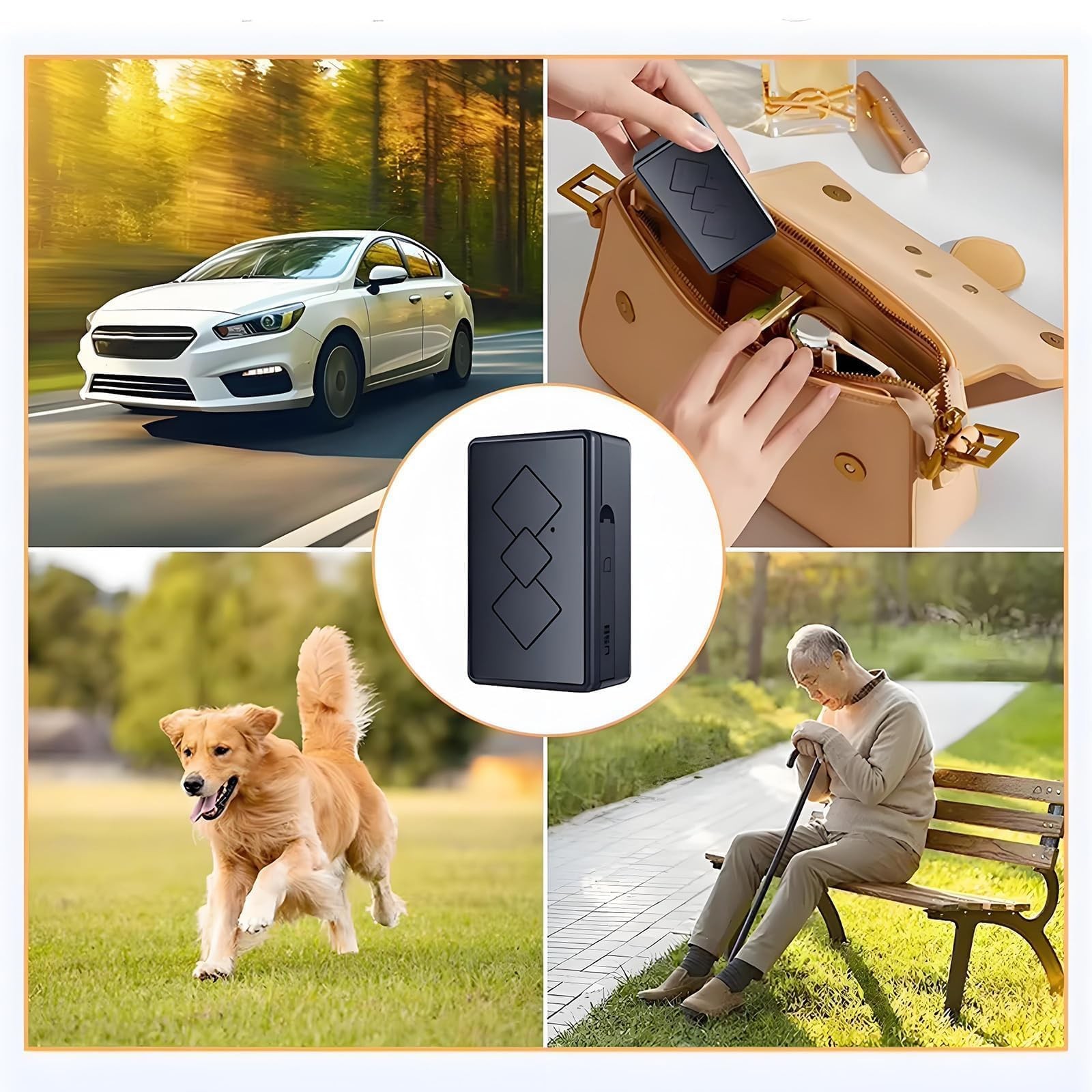 Mini GPS Tracker for Vehicles - Tracker Device for Vehicles No Subscription N...