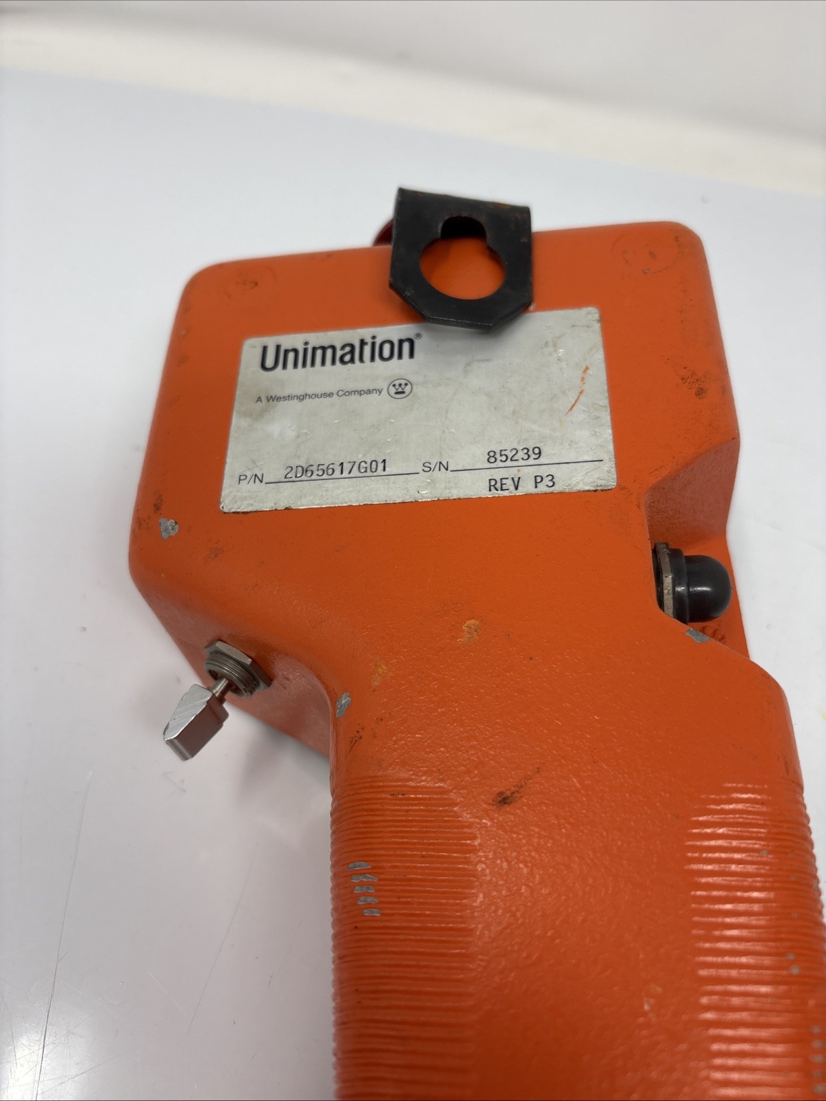 UNIMATION WESTINGHOUSE TEACH PENDANT W/ CABLE 2D65617G01