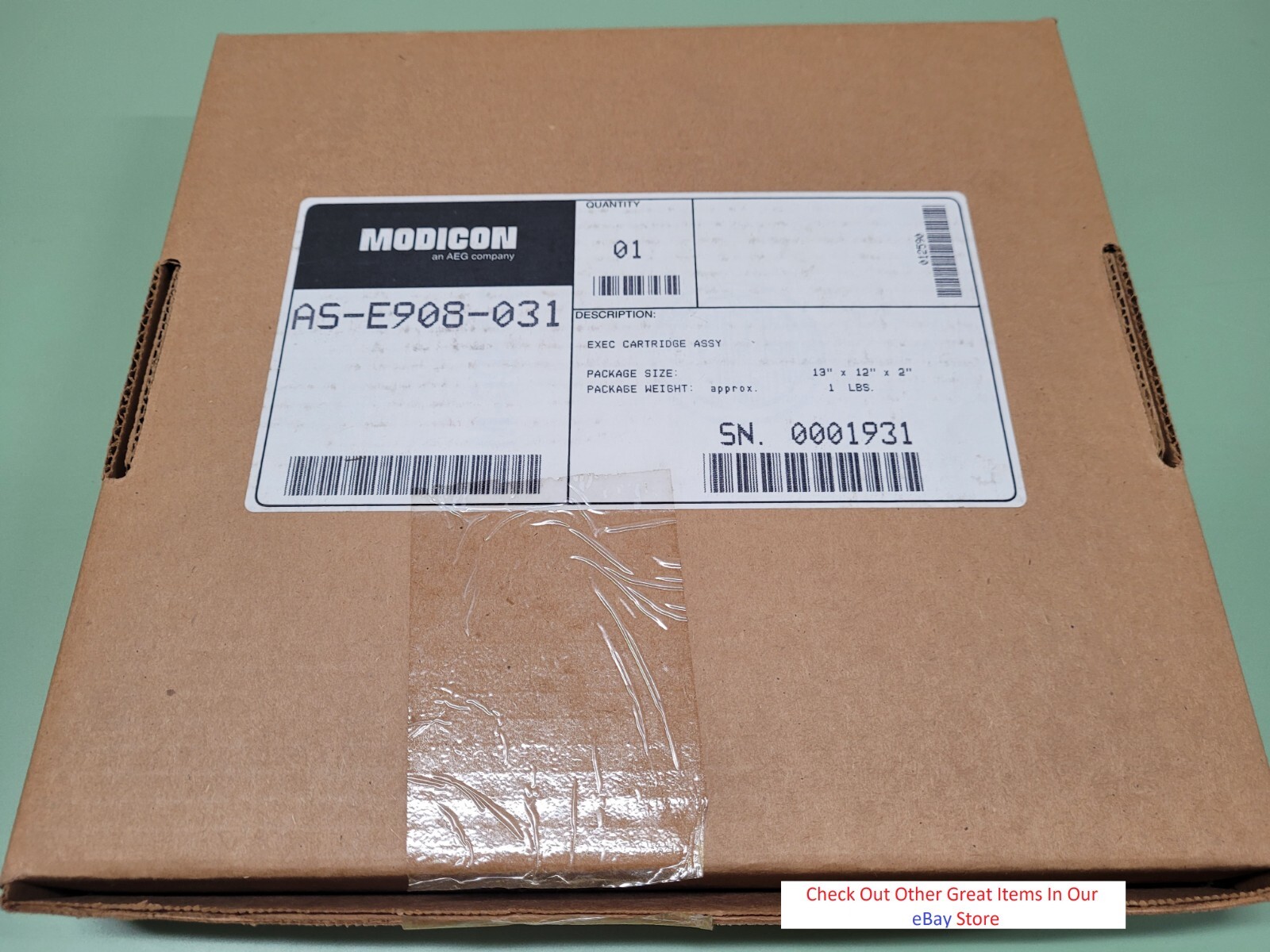 MODICOM ASE908031 Exec Cartridge Assy AS-E908-031 **NEW**