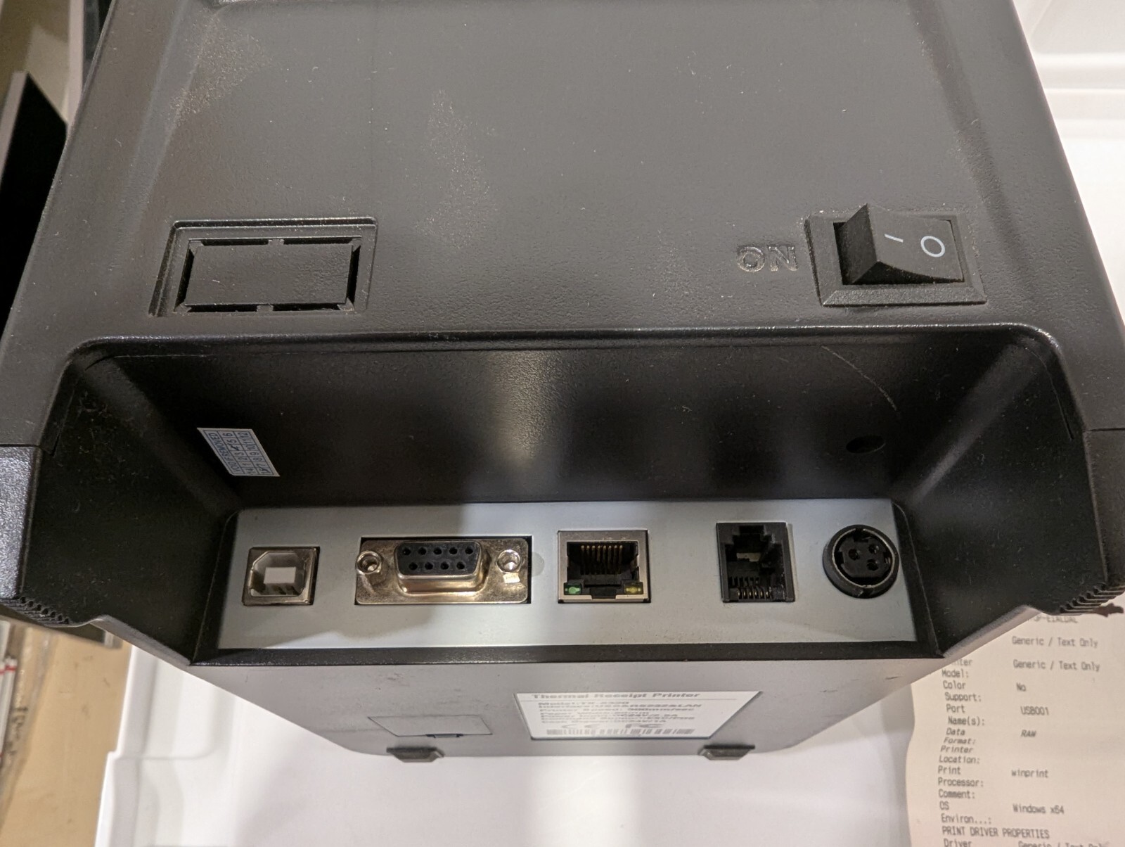 ZJiang Thermal Receipt Printer TX-8320