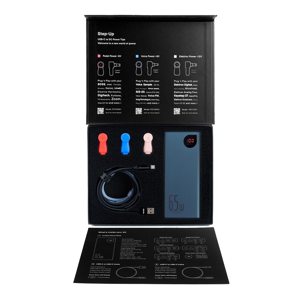 myVolts - Step Up Explorer's Kit Black