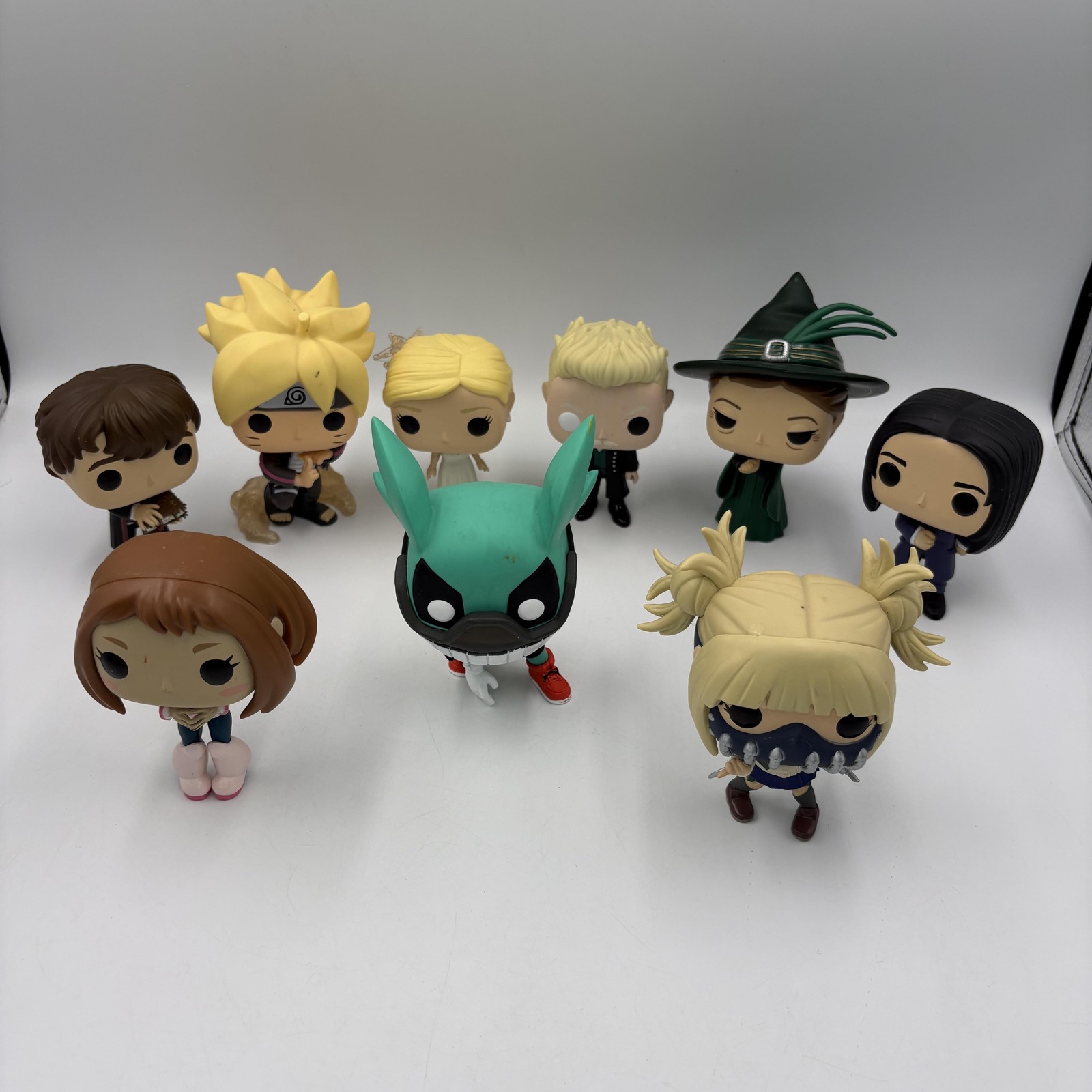 Funko Pop Vinyl Lot Of 9 My Hero Academia Boruto Harry Potter Fantastic Beasts