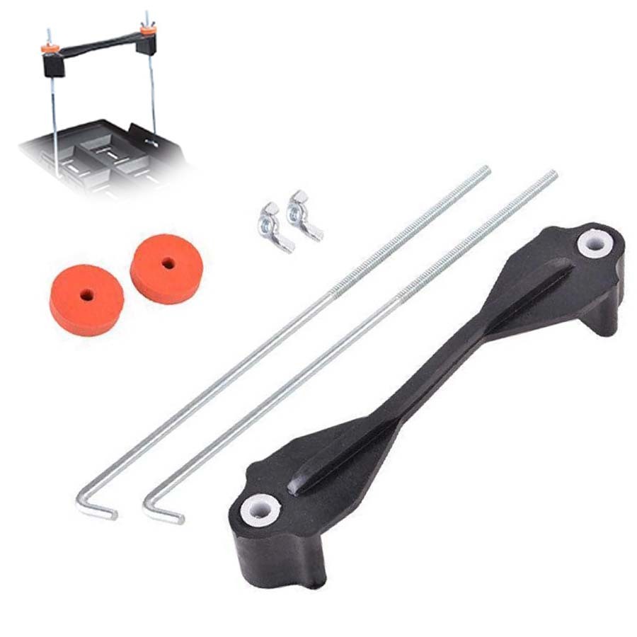 SUV Car Rubber Battery Hold Down Clamp Holder Tie Down Bracket Hold Down Bracket