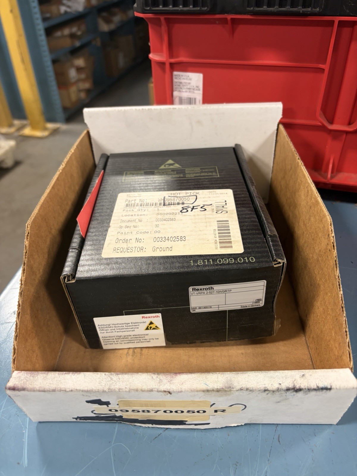 NEW Rexroth VT-VRPA 2-527-10/V0/RTP Cirucit Amplifier