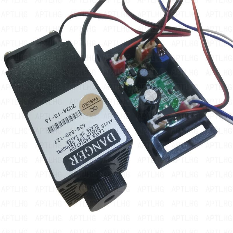 Focusable 638nm 500mW red laser module TTL 12V DIY laser Beam laser module