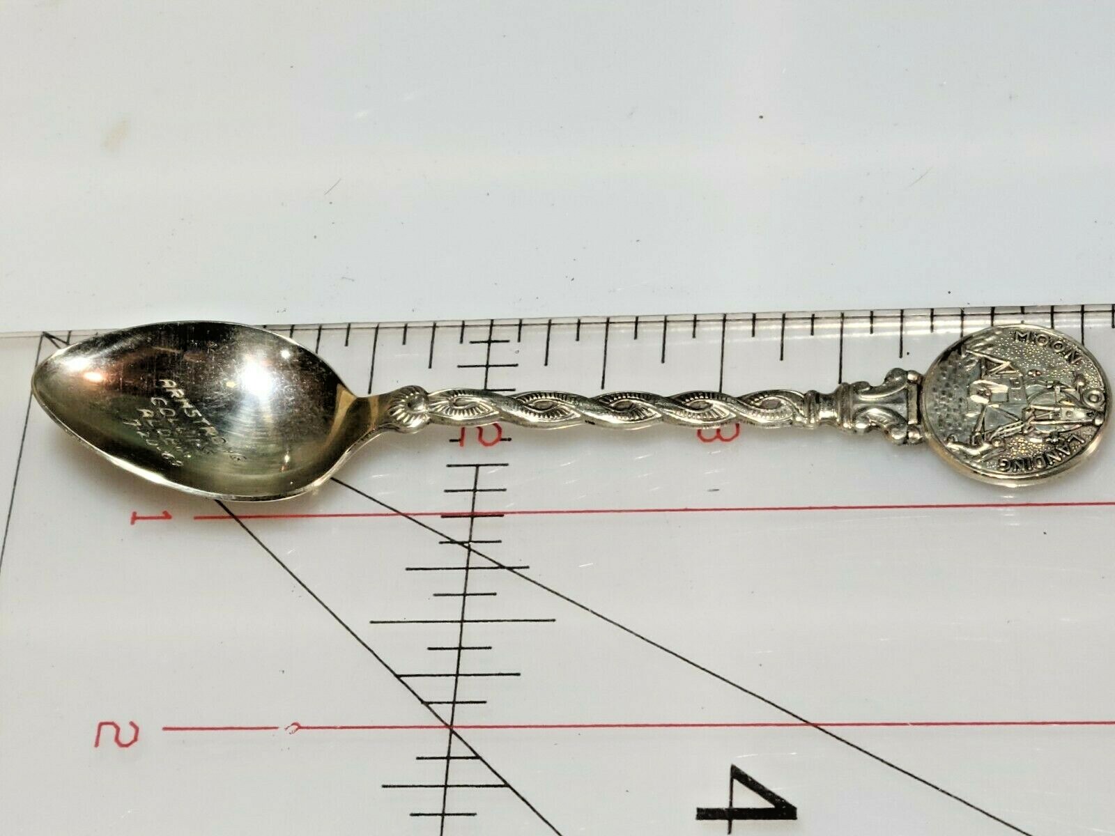 Apollo 11 Moon Landing Souvenir Spoon Made in Holland