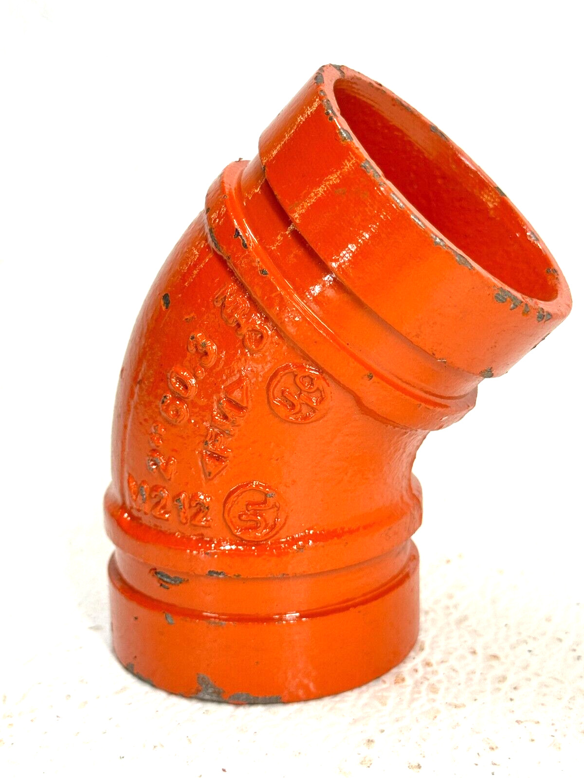 ARGCO 2" Style 208 45-Degree Elbow Grooved End Pipe Fitting