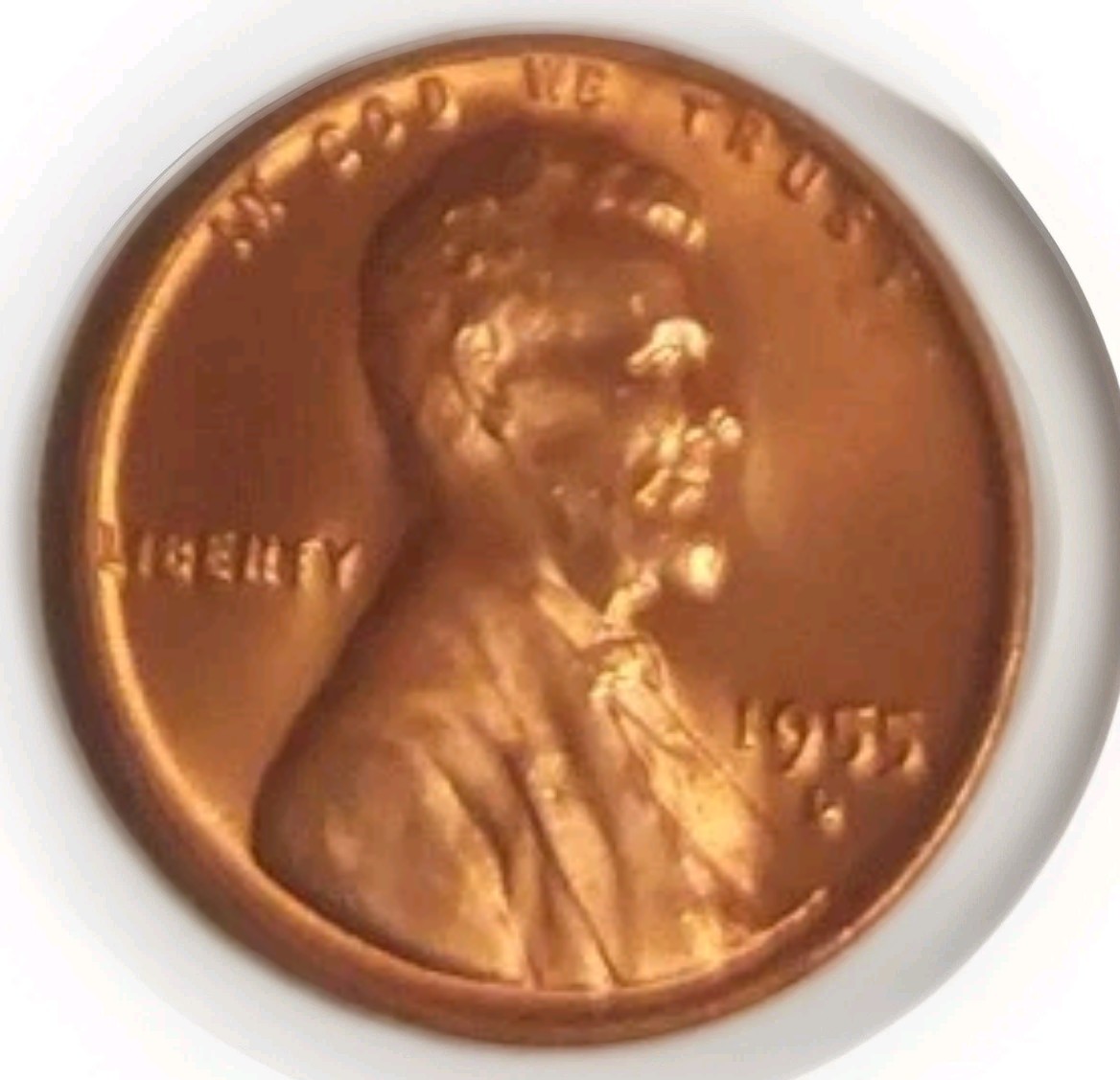 1955 D Lincoln Wheat Cent GEM BU RED++ Brilliant Uncirculated 1c Coin Free Post