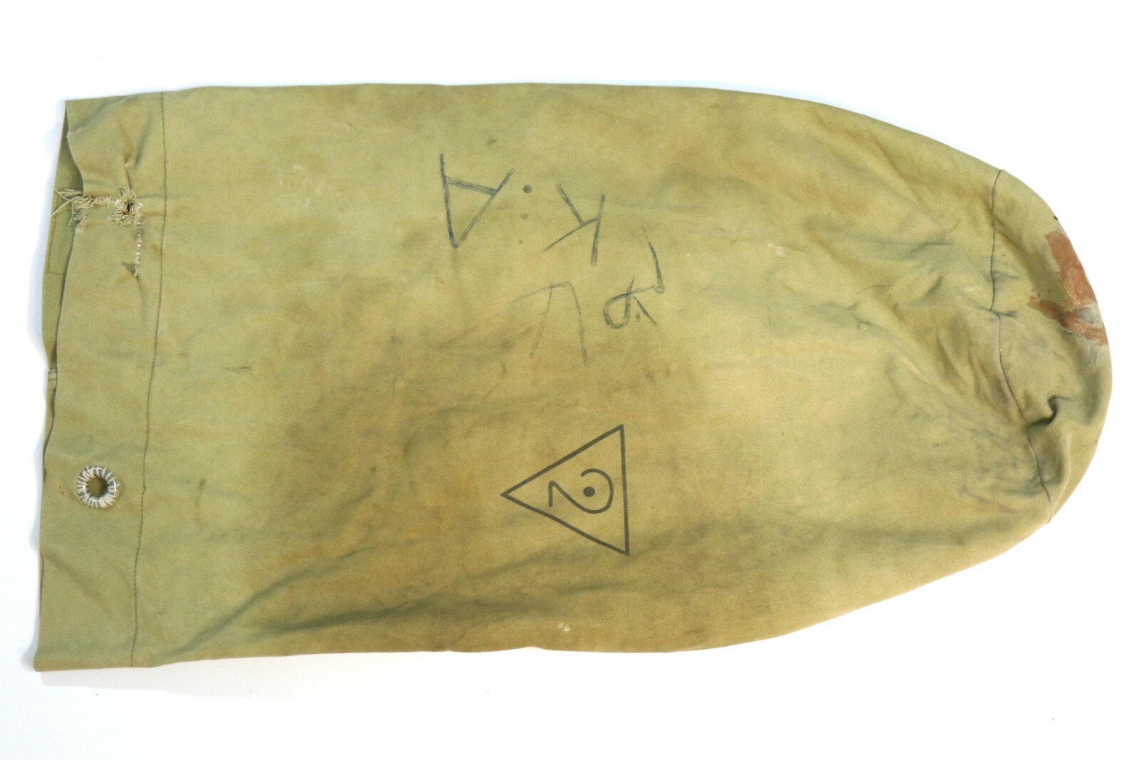 Original Desert Storm / OIF Iraq Bringback - Iraqi Unit Marked Duffle Bag