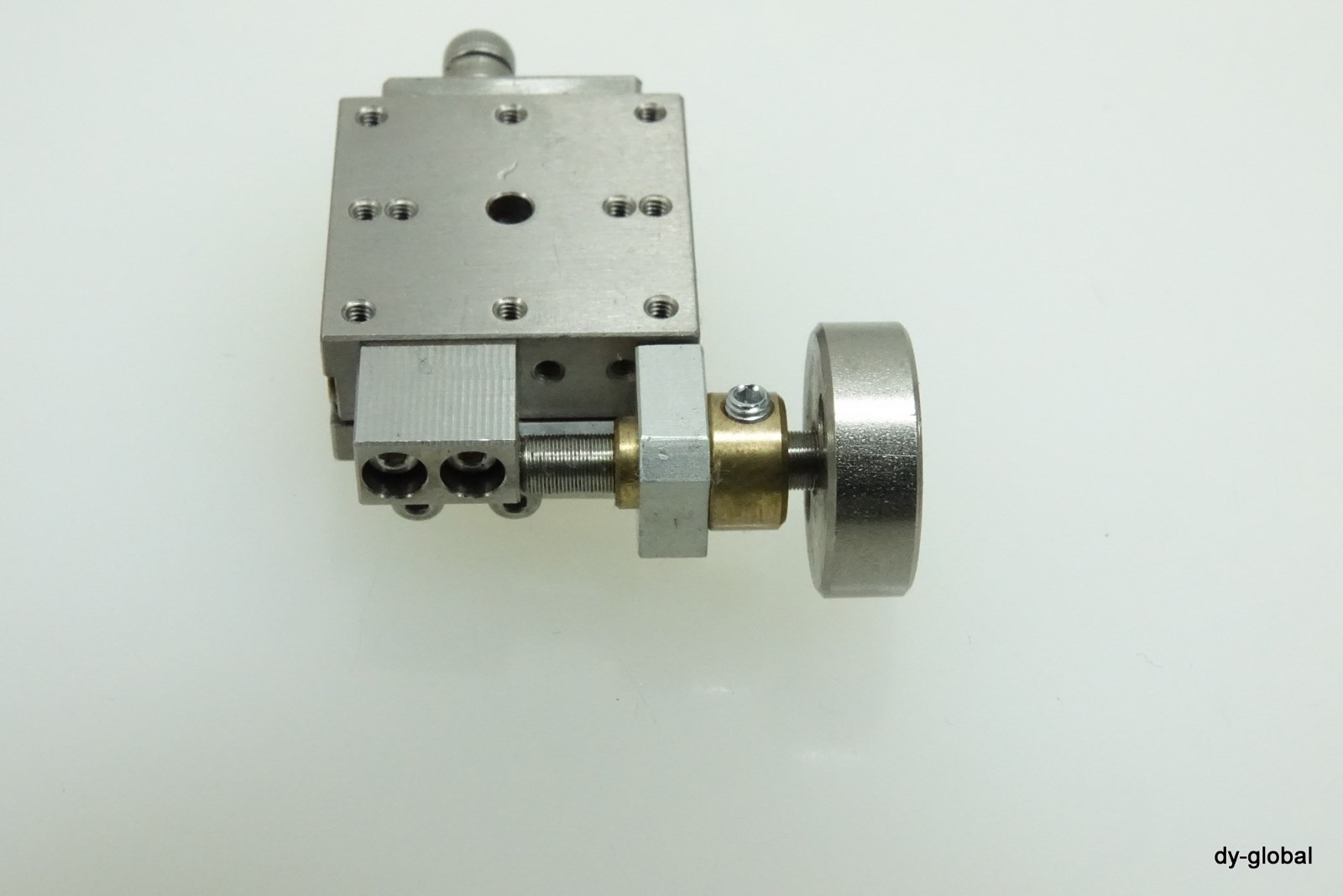Mini positioner nickel plated 25X25X12 +/2 2mm manual stage STA-I-126=o207