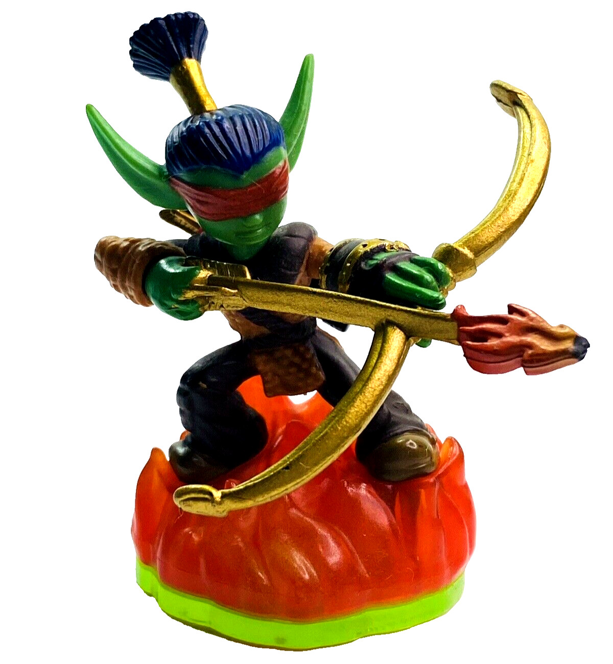 Skylanders Spyro's Adventure Flameslinger 3" Figure With Card #84178888 2011