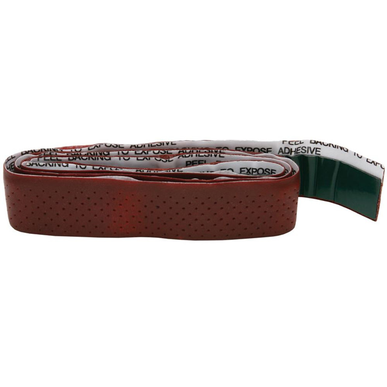 The Grip Master Golf Club Leather Strapping Black/Uluru Length 39" Width 1"