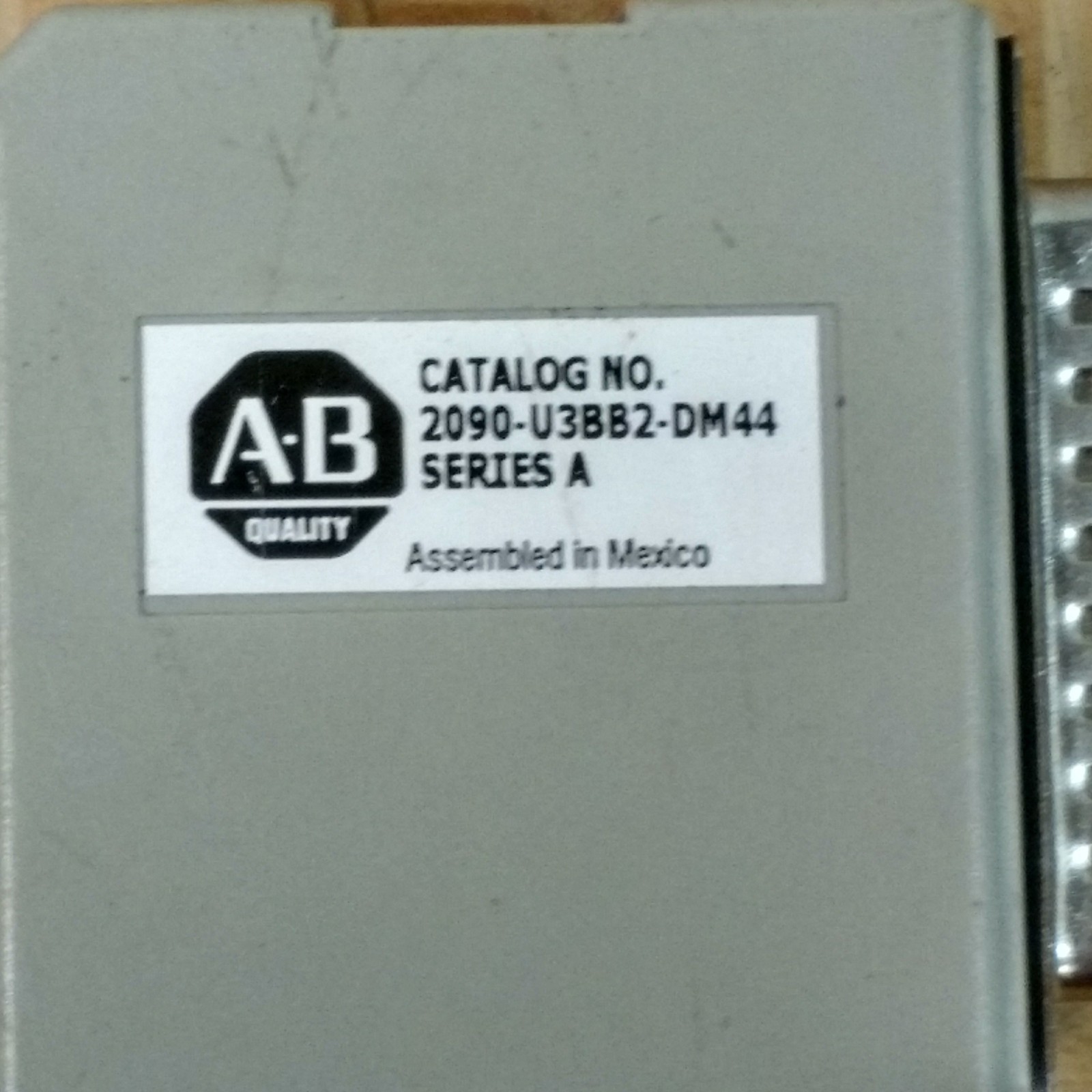 Allen Bradley 2090-U3BB2-DM44 Control Interface Breakout Board, Series A - USED