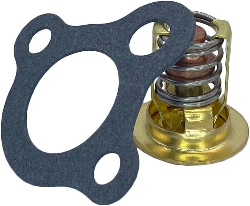 Thermostat & Gasket Replacement for Mercruiser 3.0L 2.5L 4, 6 Cylinder 140, 120