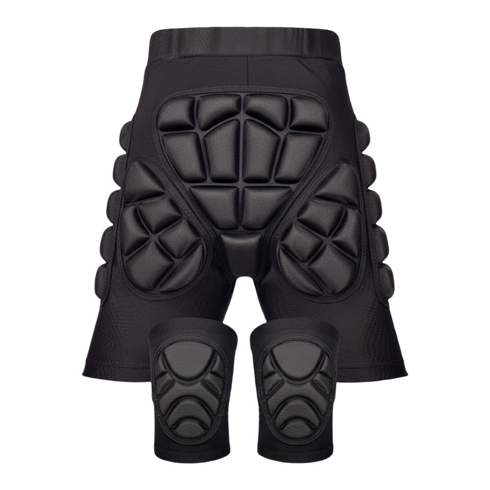 EVA Padding Shorts Ski Hip Protector Snowboarding Breathable Nylon Spandex