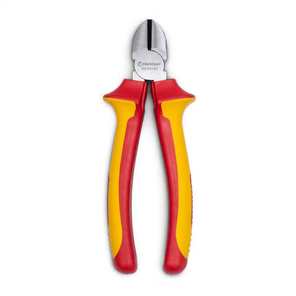 6 In. VDE 1000-Volt Insulated Diagonal Cutting Pliers