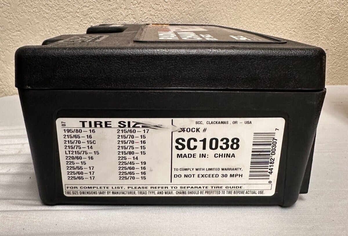 Radial Tire Cable Chain SC1038
