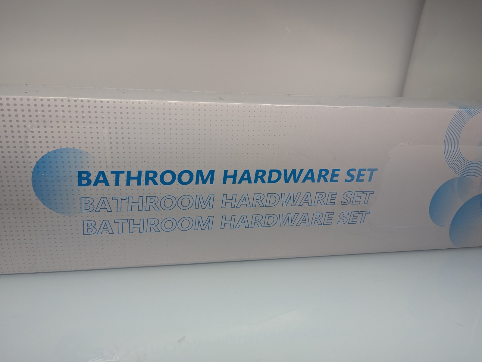 4-Piece Bath Hardware Set with Towel Bar