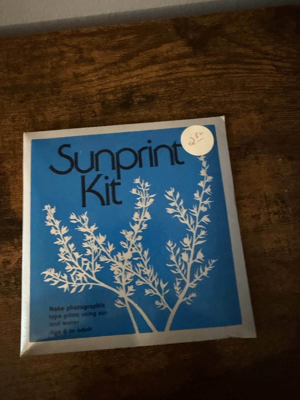 Sunprint Kit: Make Photographic Type Prints With Sunlight & Water