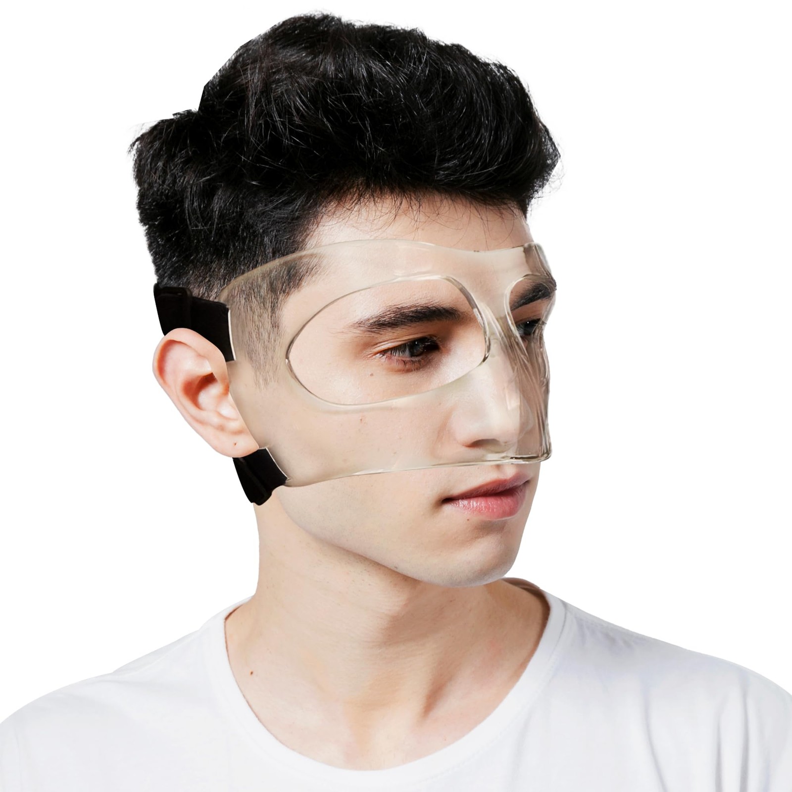 LifeHubz Nose Guard for Sports, Face Shield Masks for Broken Nose with Paddin...