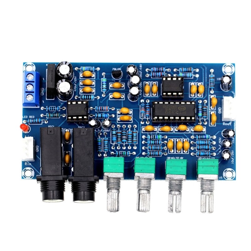 PT2399 Microphones Reverberation Amplifiers Module for Mobile Karaoke