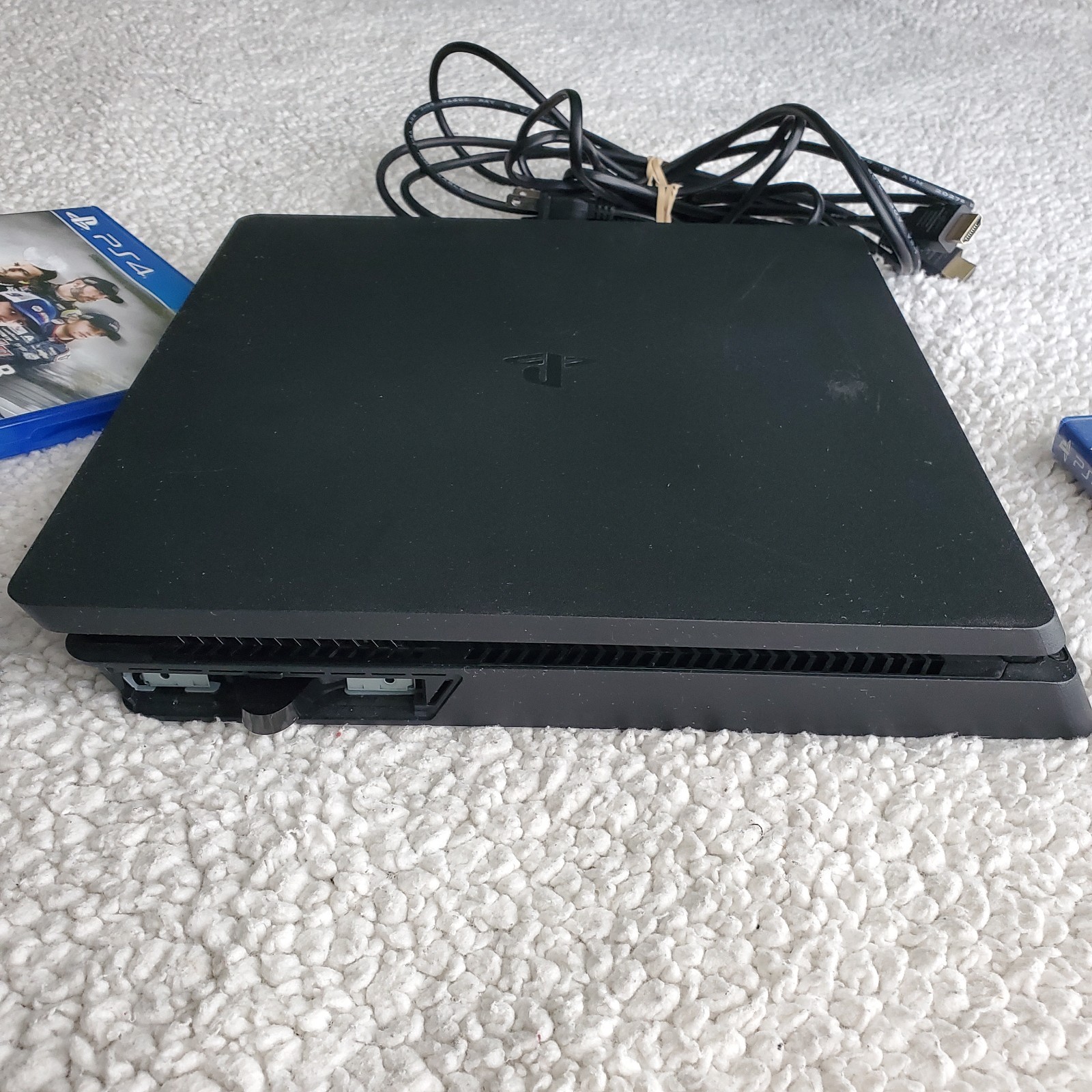 Sony Playstation 4 Slim 1TB Console Bundle Tested Controller Games CUH-2215B