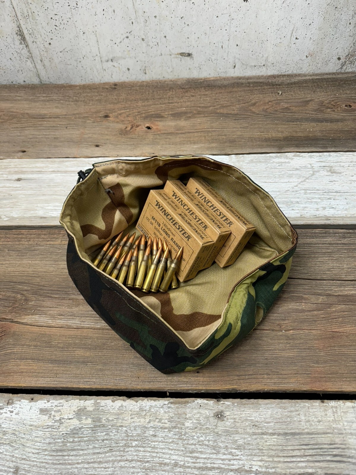 2 Pack! Reversible DPM Three Color Desert/Woodland Range Bag